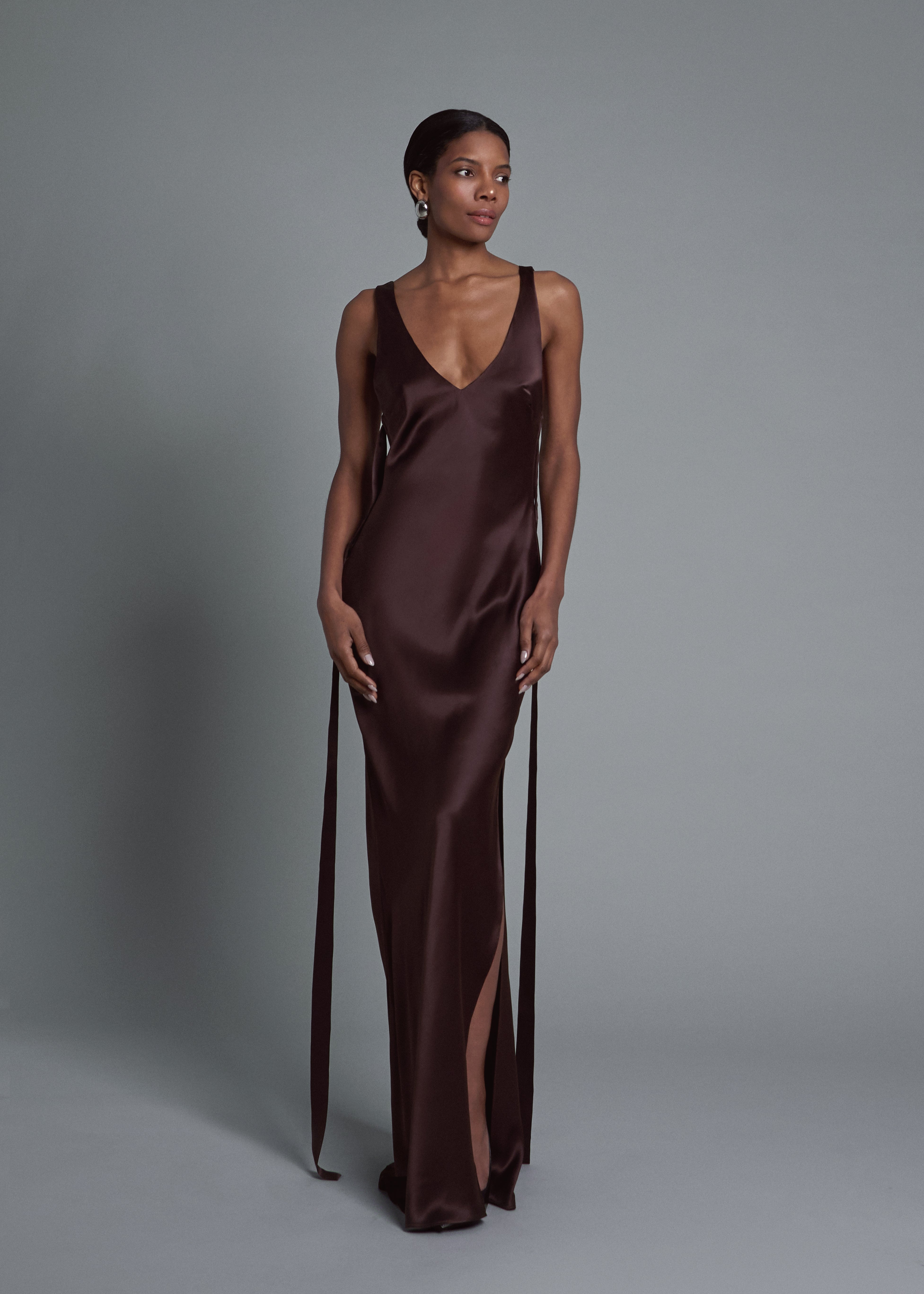 GAIA GOWN - Choco